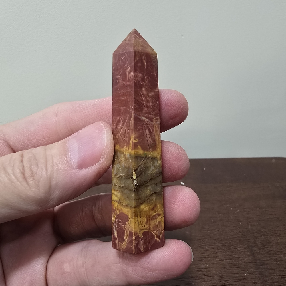 Red Creek Jasper Crystal Tower #A